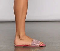 Glow Ambition Rhinestone Slides