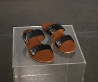 Fierce And Glam Vibes Slip-On Sandals