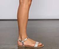 Everyday Glam Rhinestone Sandals