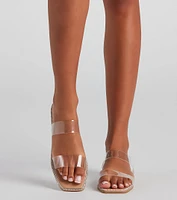 Rhine On The Horizon Slide Sandal