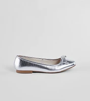 Polished Style Patent Leather Ballet Flats