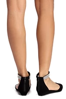 Glam Rhinestone Flats