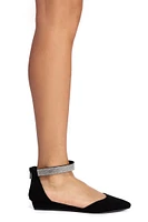 Glam Rhinestone Flats