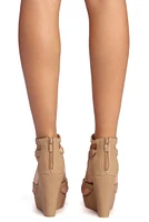New Heights Strappy Wedge Heels