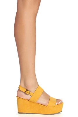 Summer Vibes Wedge Heels