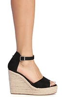 Step Up Espadrille Wedges