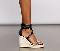 Daydreaming Platform Espadrille Wedges