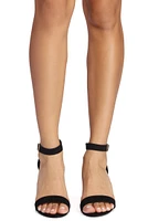 Low Wedge Ankle Strap Sandals