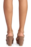 It Takes Two Band Wedge Heels