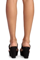 It Takes Two Band Wedge Heels