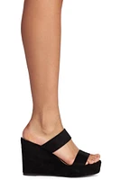 It Takes Two Band Wedge Heels