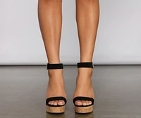 Vacay Vibes Cork Wedges