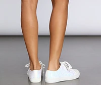 Step Glitter Sneakers