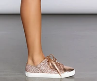 Step Glitter Sneakers