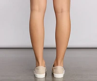 Casually Cute Slip On Sneakers