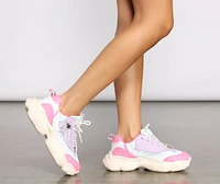 Pretty Pastel Chunky Sneakers