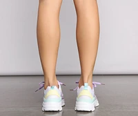 Keep It Trendy Pastel Chunky Sneakers