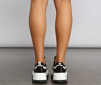 Taking Knit Easy Chunky Sneakers