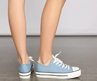 Classic Denim Low-Top Sneakers