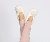 Pom Sock Slipper
