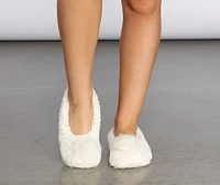 Pom Sock Slipper