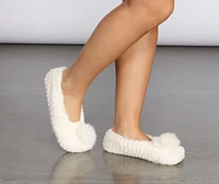 Pom Sock Slipper