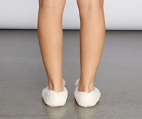 Pom Sock Slipper