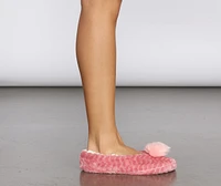Pom Sock Slipper