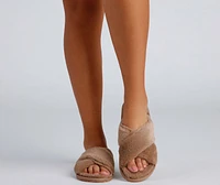 All The Feels Faux Fur Slippers