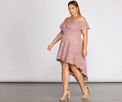 Plus Add Some Flair Skater Dress