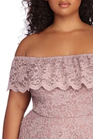 Plus Add Some Flair Skater Dress