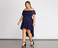 Plus Add Some Flair Skater Dress