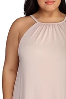 Plus Casual Knit Maxi Dress