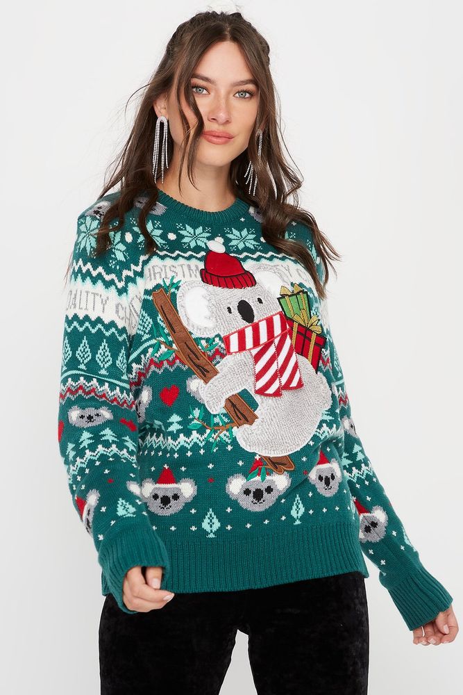 Charlotte Russe Koala Ugly Christmas 