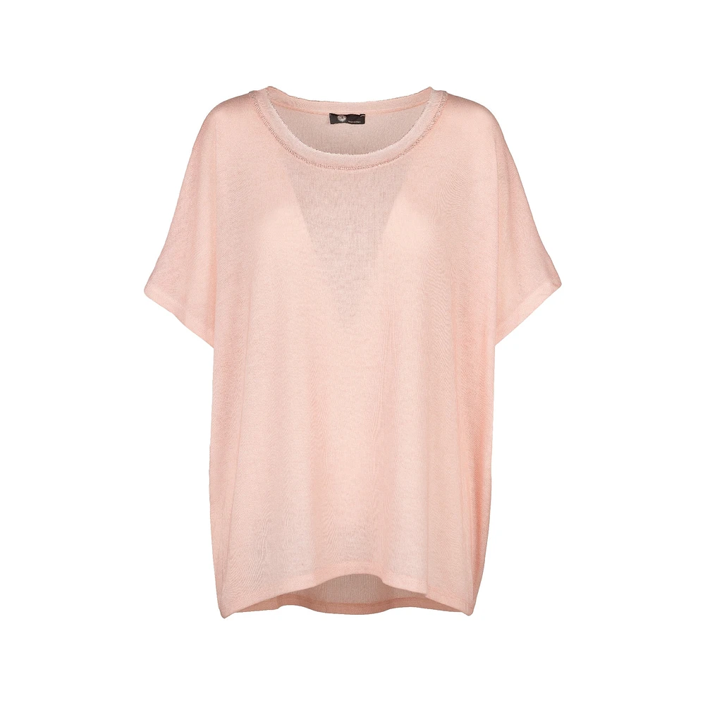 M Made Italy — Women's Knitted Short Sleeve Top