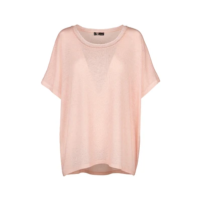 M Made Italy — Women's Knitted Short Sleeve Top