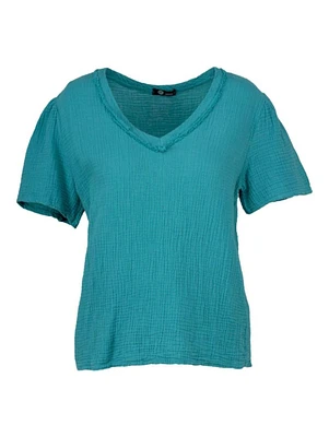 M Made Italy – Ladies Woven Top