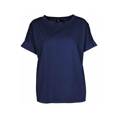 M Made italy — Women's Woven Short Sleeve Top