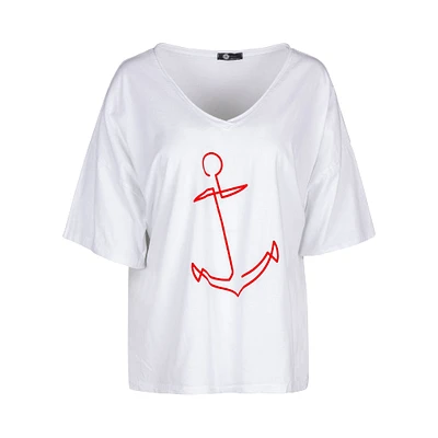 Haut en tricot pour femme