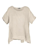 M Made Italy – Ladies Woven Top