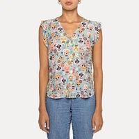 Astrid — Beach Day Blouse