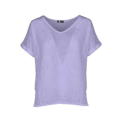 M Made Italy — Women's Knitted Short Sleeve Top
