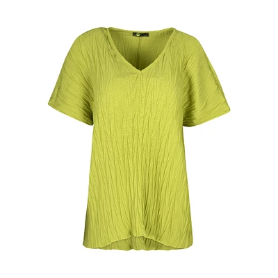 Haut tissé pour femme