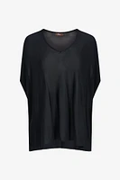 Oversized V-Neck Blouse | Ema&Carla