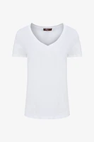 T-shirt basique à col en V | Ema&Carla