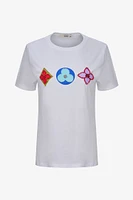 Embroidered Motif T-shirt | Ema&Carla