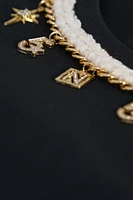 Necklace Detail T-Shirt | Ema&Carla
