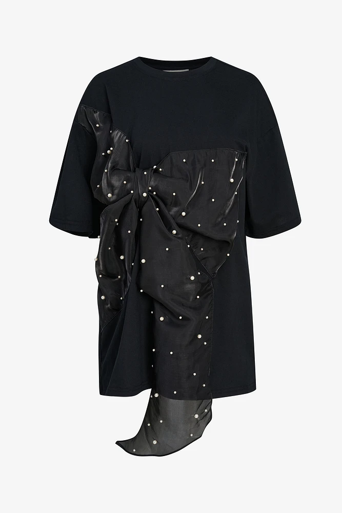 Bow Detail T-Shirt | Ema&Carla
