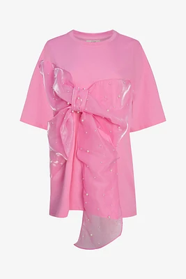 Bow Detail T-Shirt | Ema&Carla
