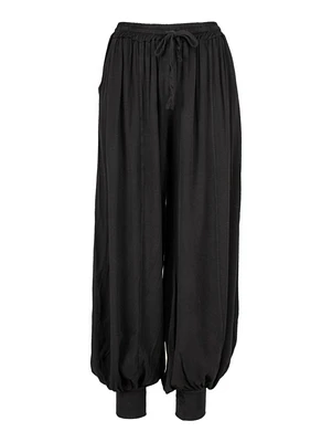 M Made Italy – Pantalon tissé pour femme Noir